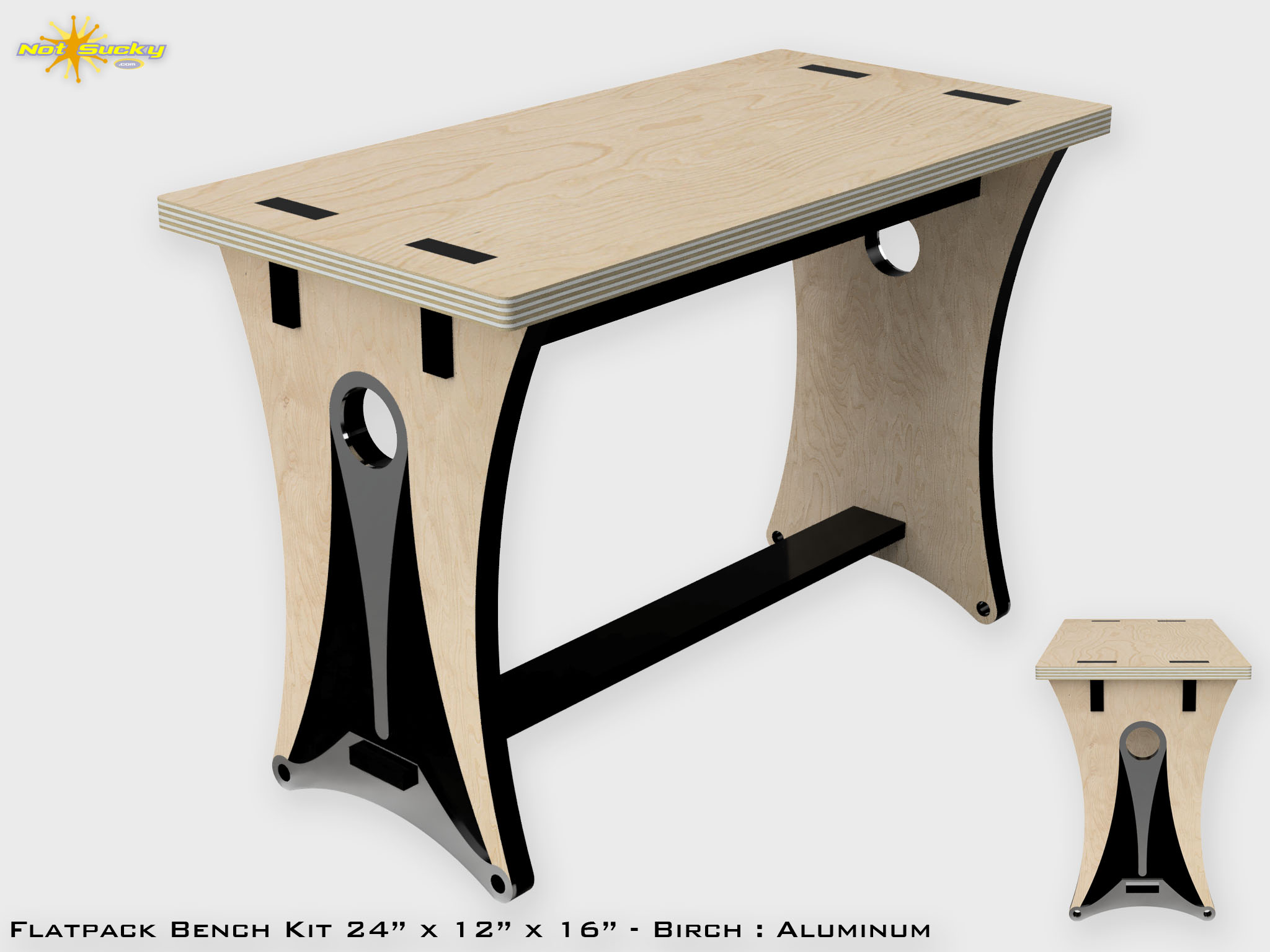Flat Pack Bench Collection