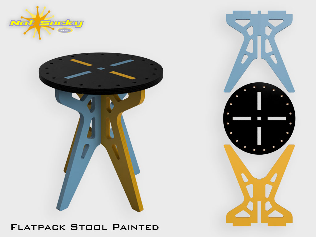 Flat Pack Stool Collection